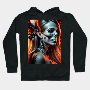 red Indians cute girl Hoodie